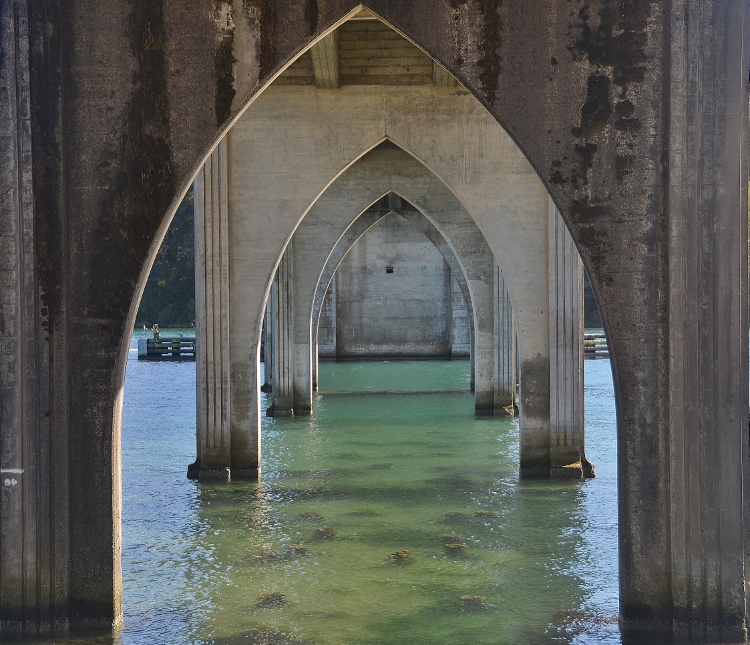 bridge underneath